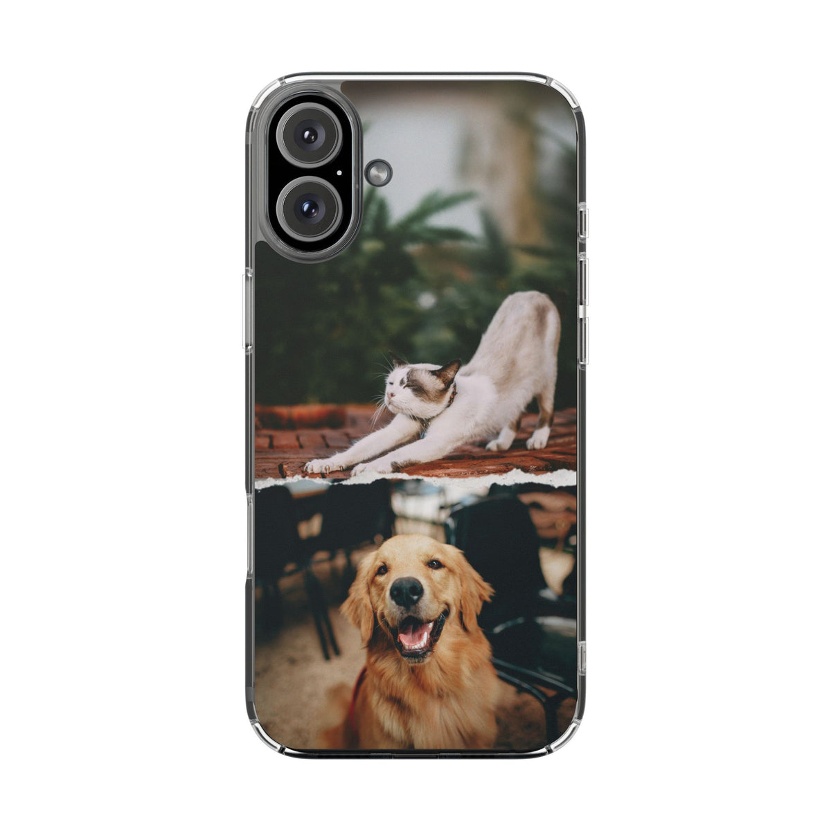 Personalized pet gallery case - 2 photos - casetinger