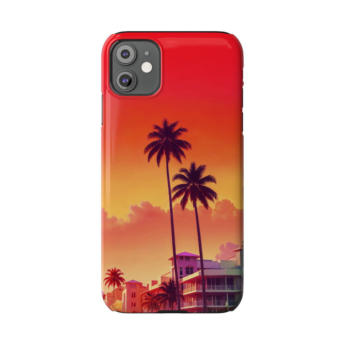 Miami sunset Vibes Palm - casetinger