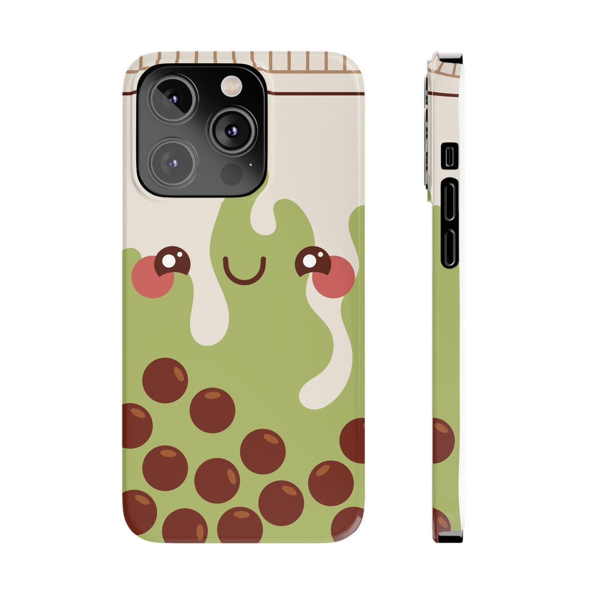 Anime Matcha Bubble tea - casetinger