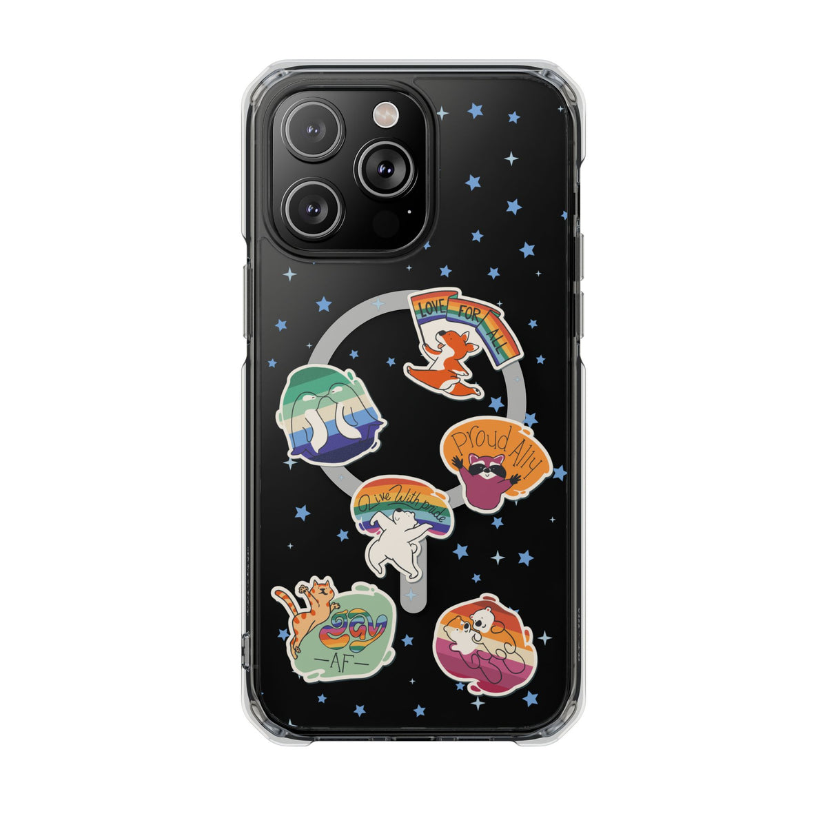 Pride celebration animal design - Magnetic - casetinger