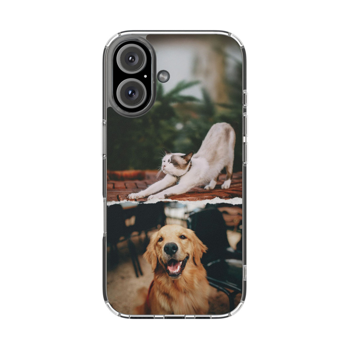 Personalized pet gallery case - 2 photos - casetinger