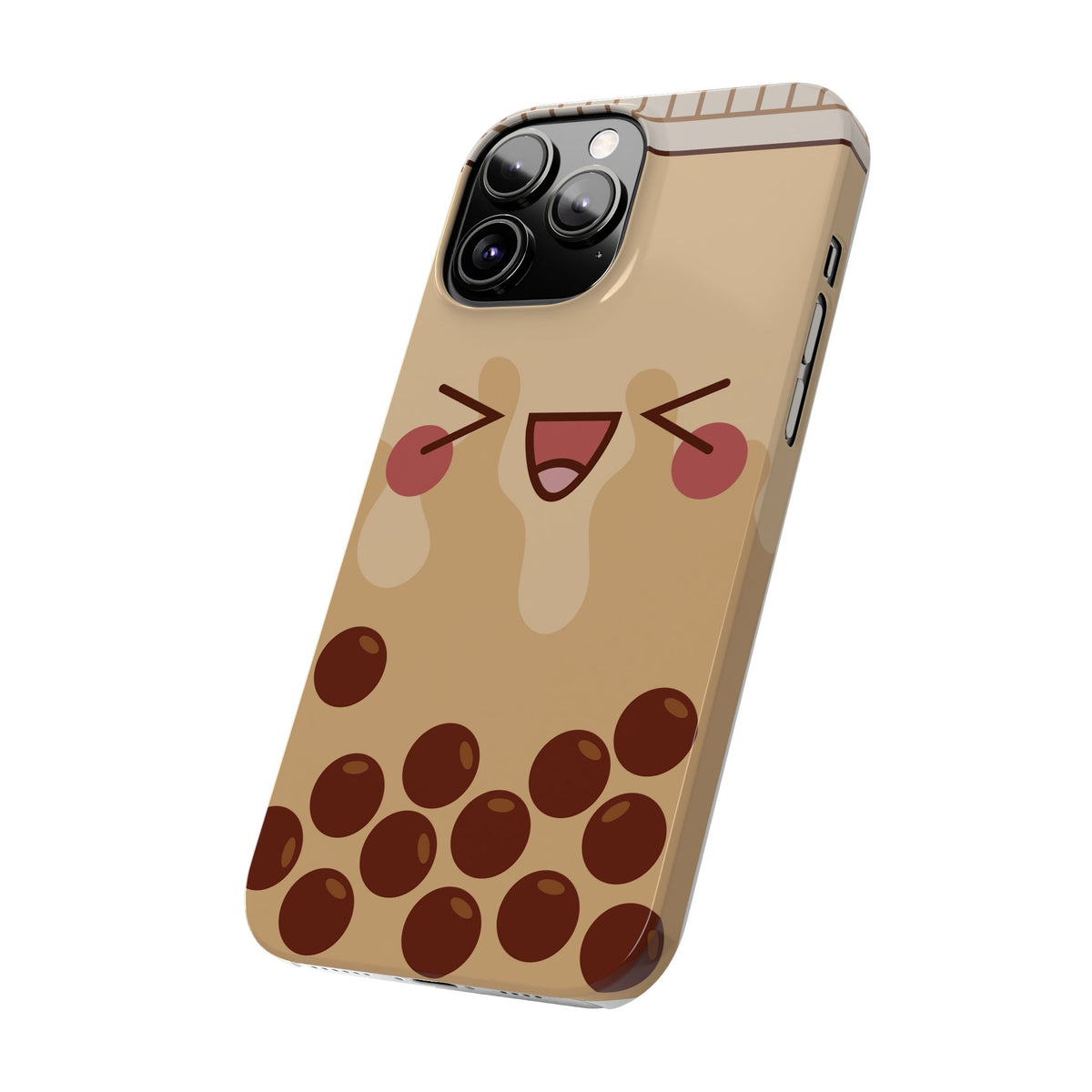 Chocolate Bubble tea phone - casetinger
