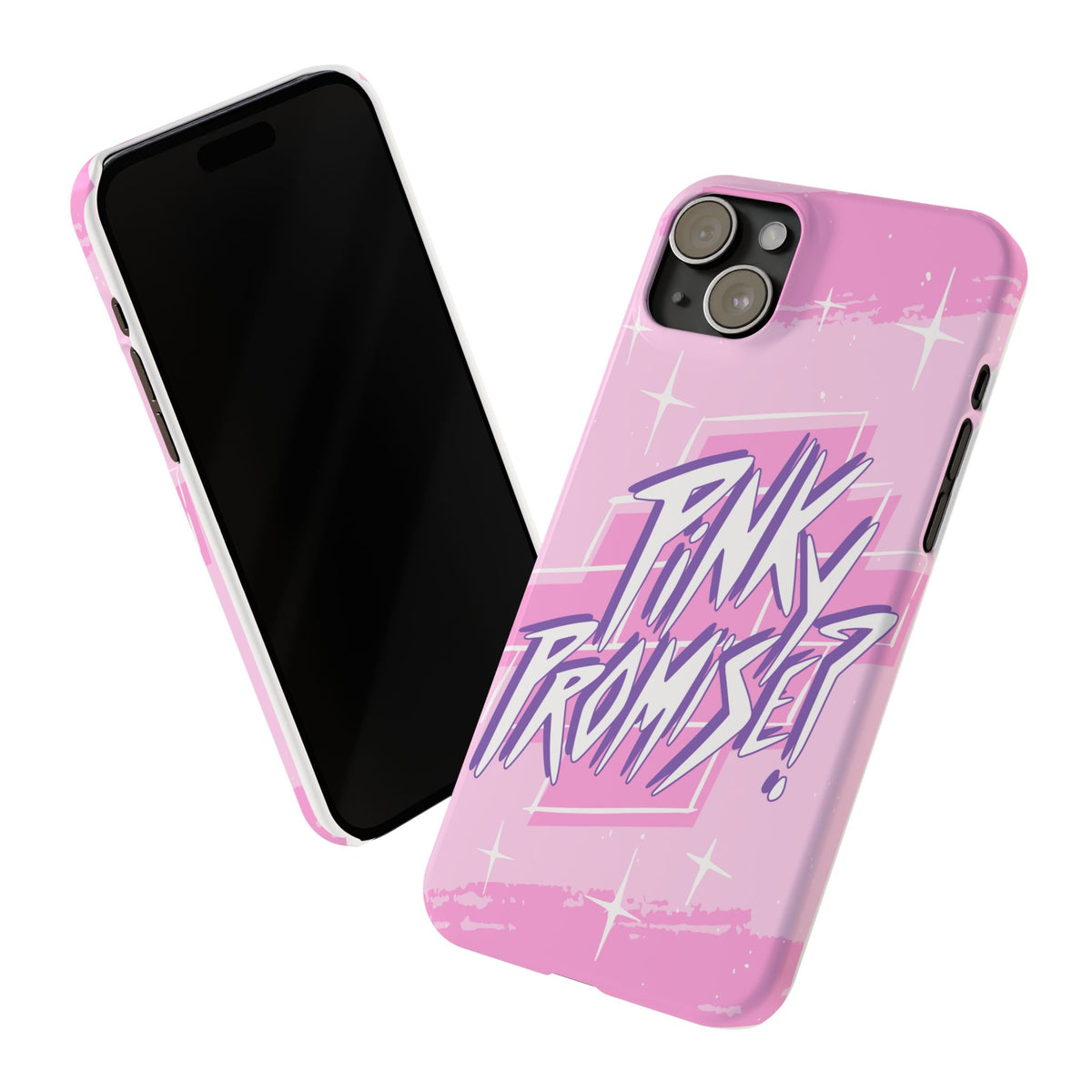 "Pink Promise" Design and Stars - casetinger