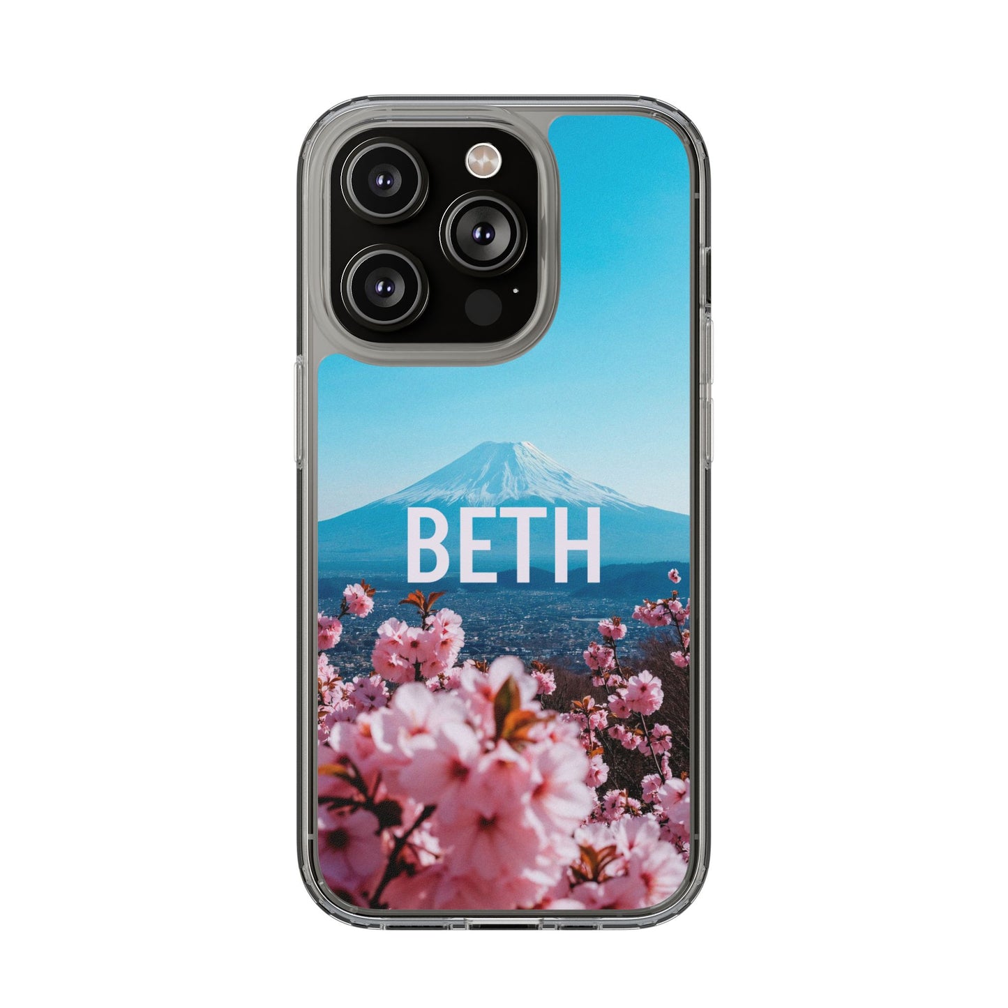 Fujiyama sakura flowers - Custom name