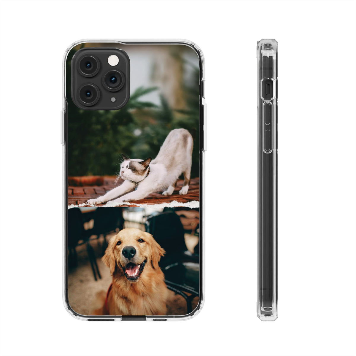 Personalized pet gallery case - 2 photos - casetinger