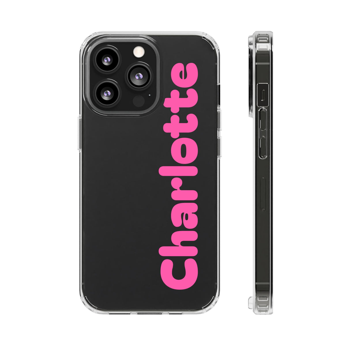 Name iphone case Custom iphone case Silicone iphone case Glossy iphone case Custom gift - casetinger
