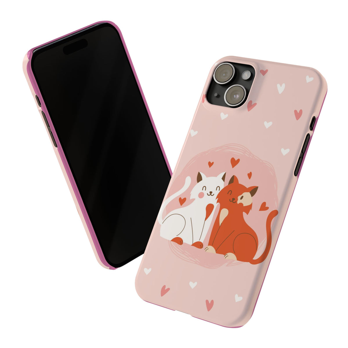 Pair of foxes in love - casetinger