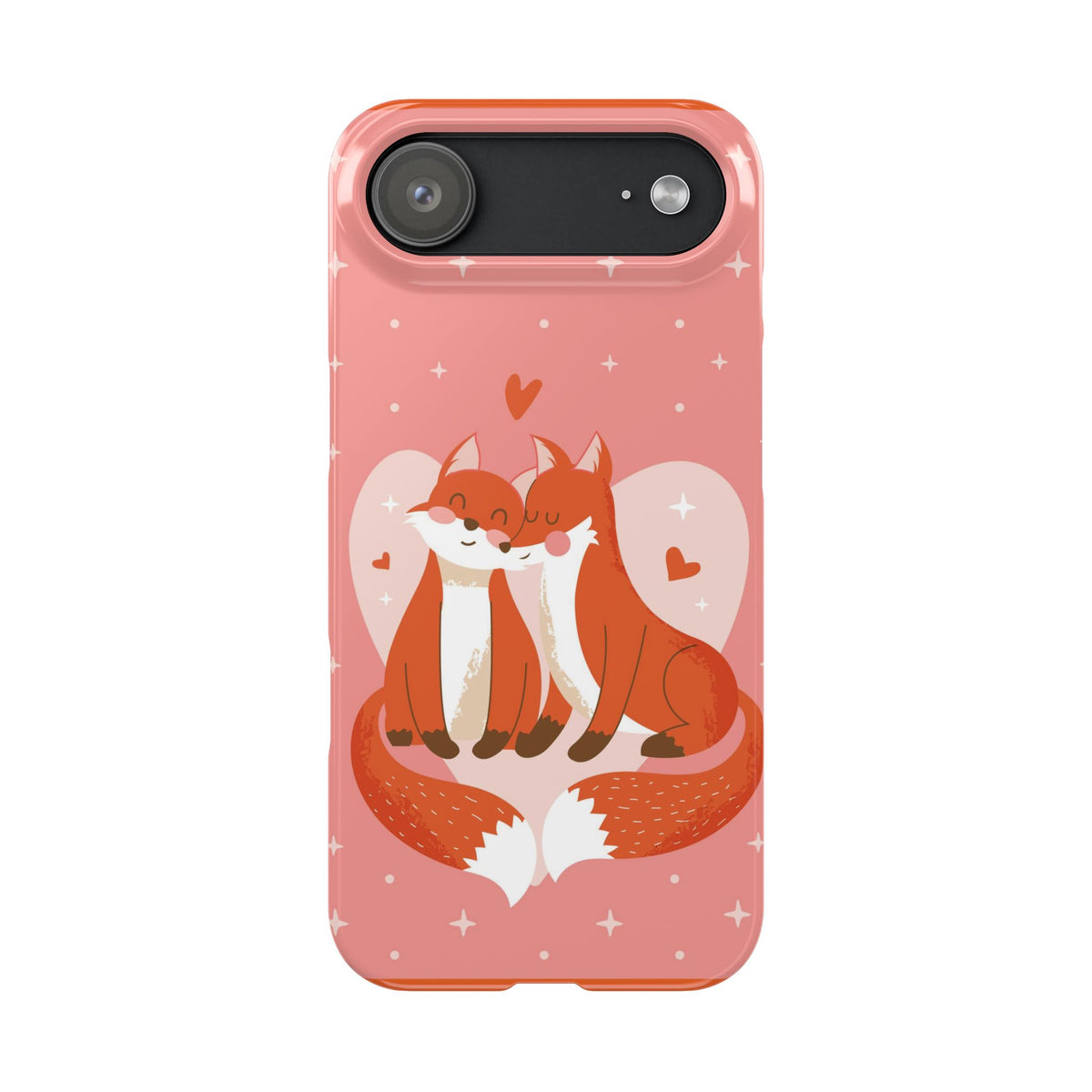 Valentine's Day: Pair of foxes in love - casetinger