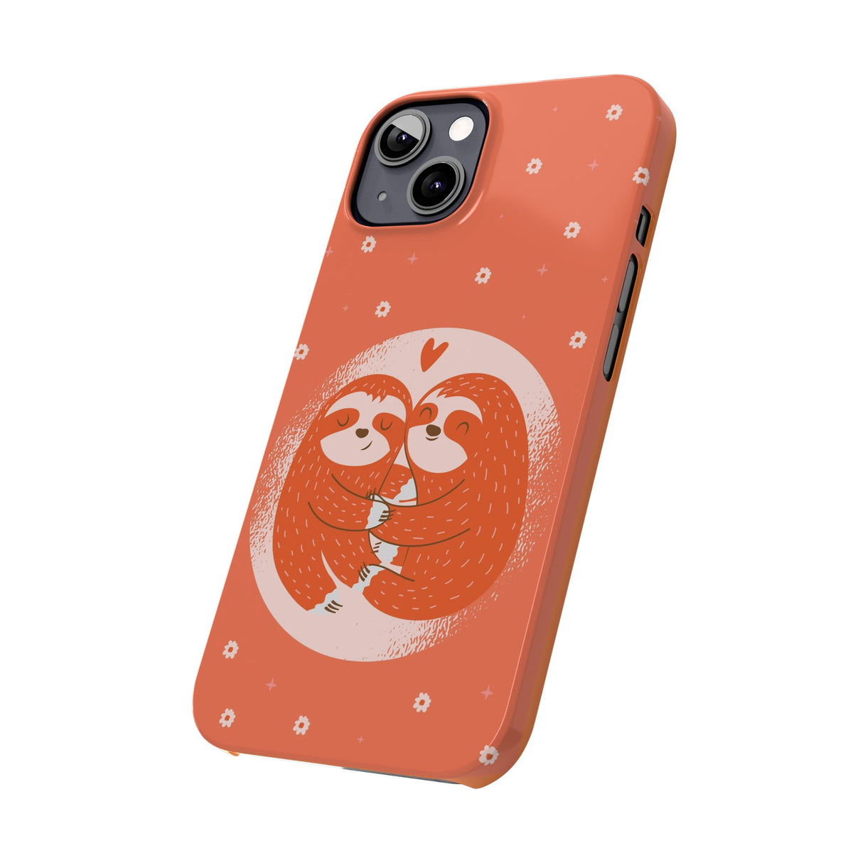 In love pair of sloths - casetinger