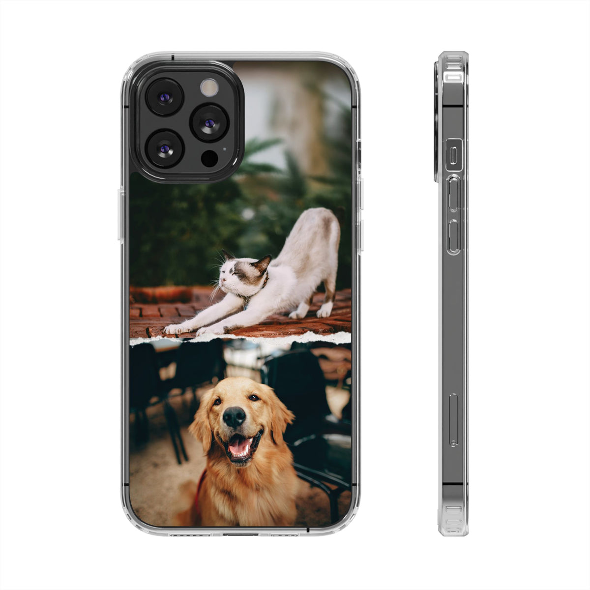 Personalized pet gallery case - 2 photos - casetinger