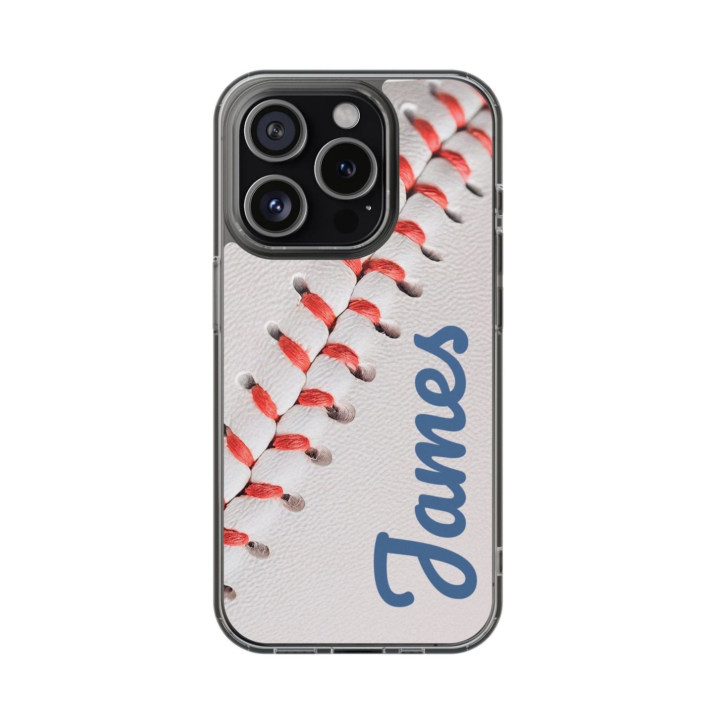 Custom name Baseball iPhone Case β Personalized Silicone
