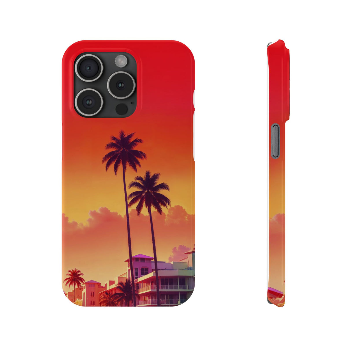 Miami sunset Vibes Palm - casetinger
