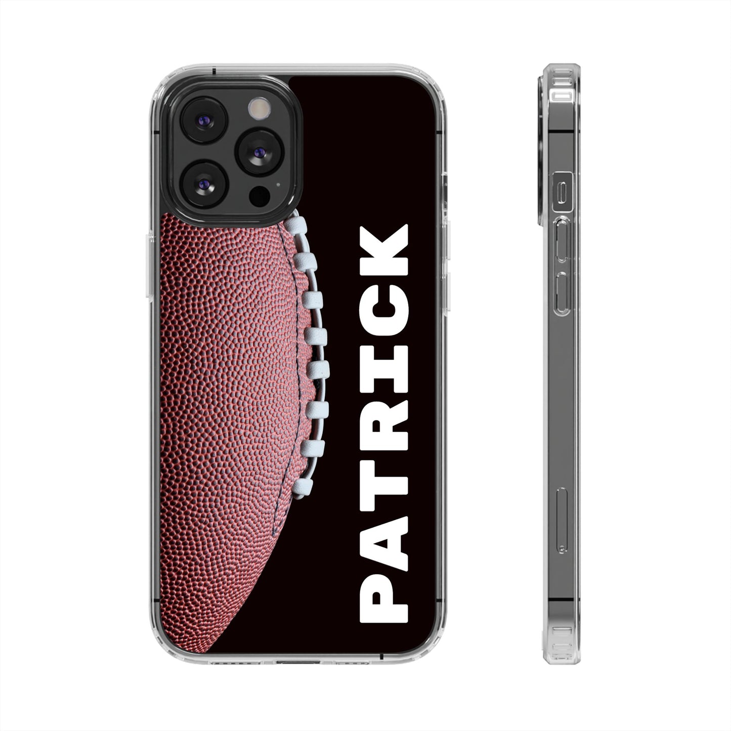 Personalized Football iPhone Case – Custom Name