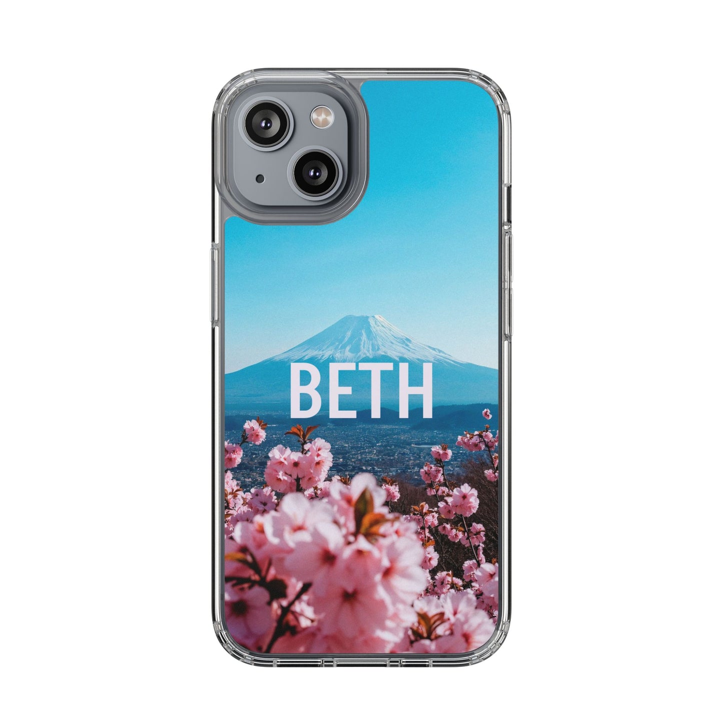 Fujiyama sakura flowers - Custom name