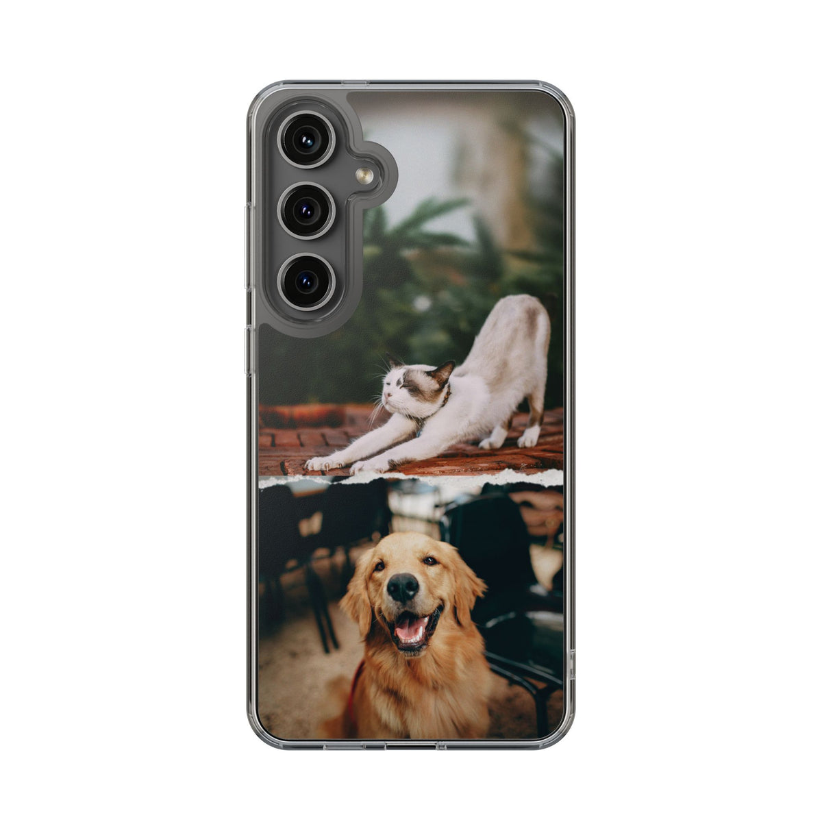 Personalized pet gallery case - 2 photos - casetinger