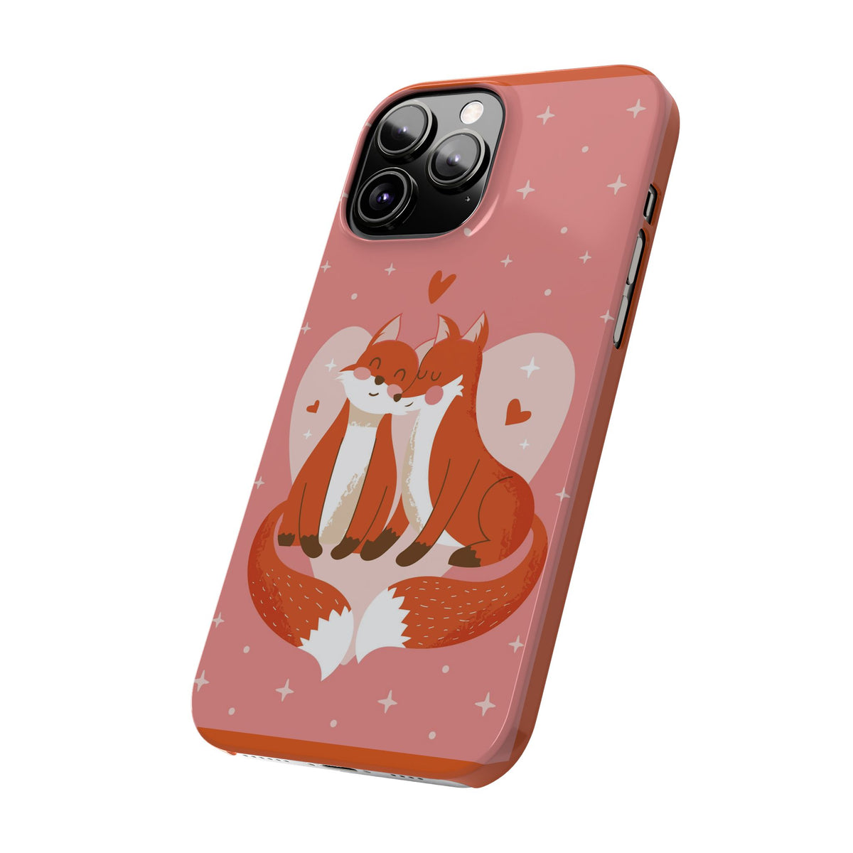 Valentine's Day: Pair of foxes in love - casetinger
