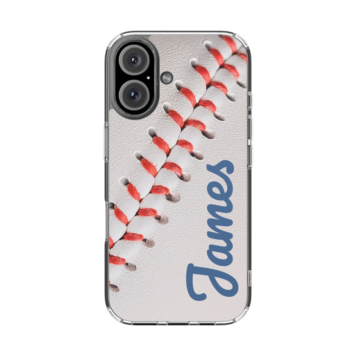 Custom name Baseball iPhone Case β Personalized Silicone