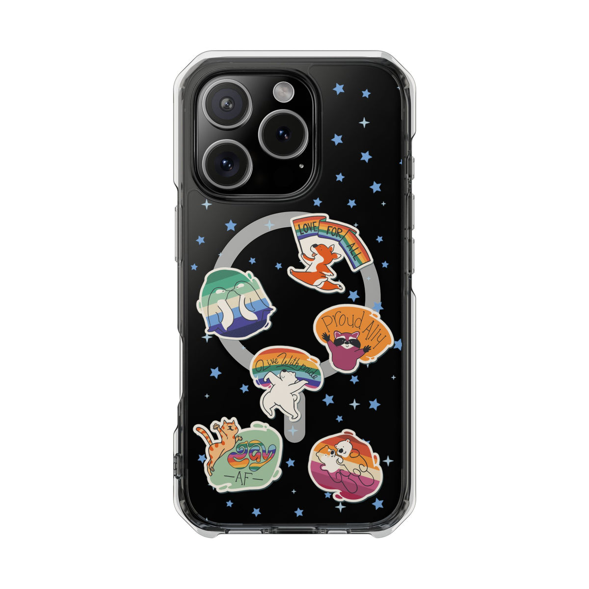 Pride celebration animal design - Magnetic - casetinger