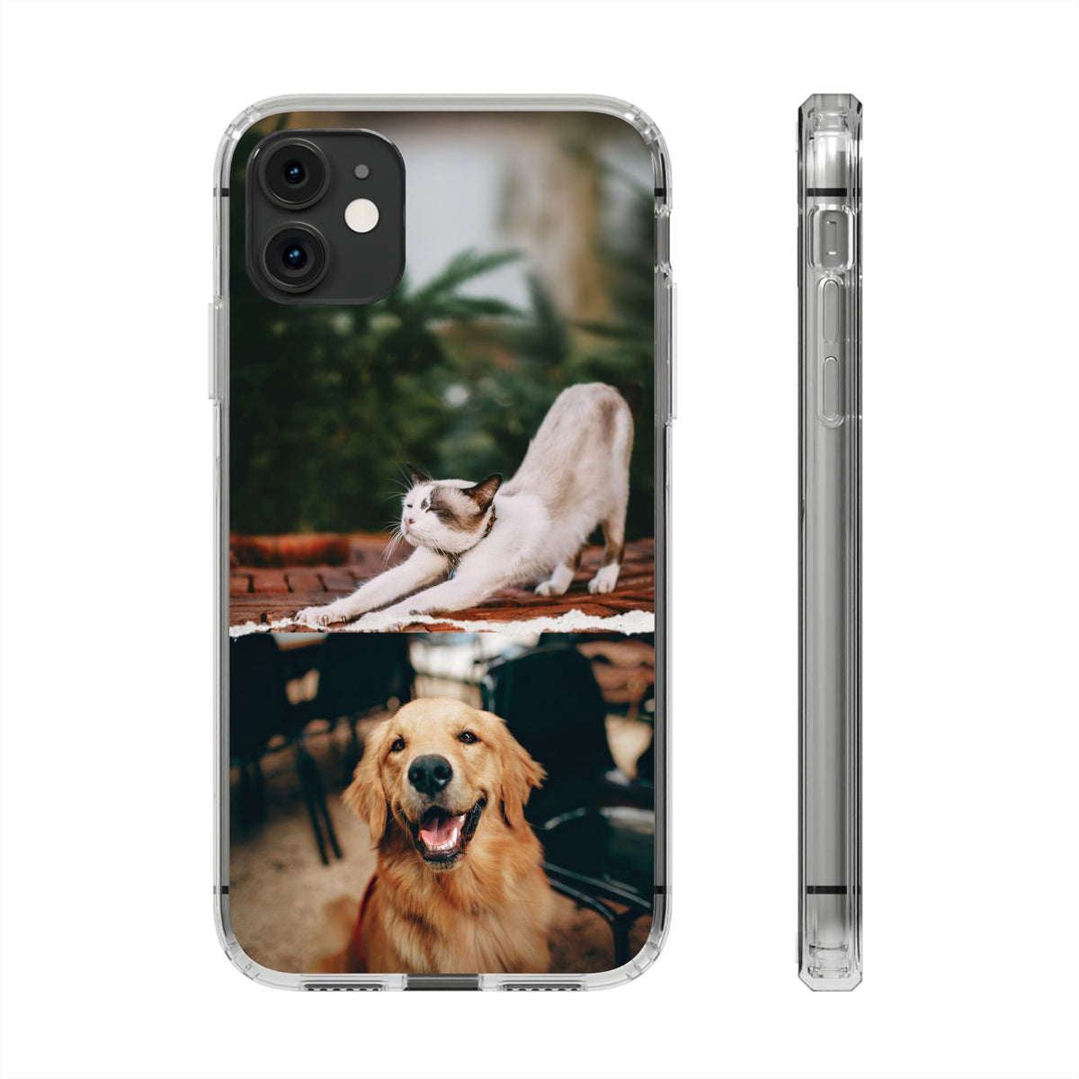 Personalized pet gallery case - 2 photos - casetinger