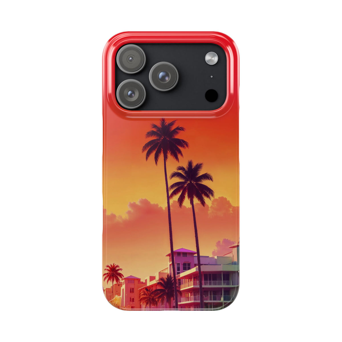 Miami sunset Vibes Palm - casetinger
