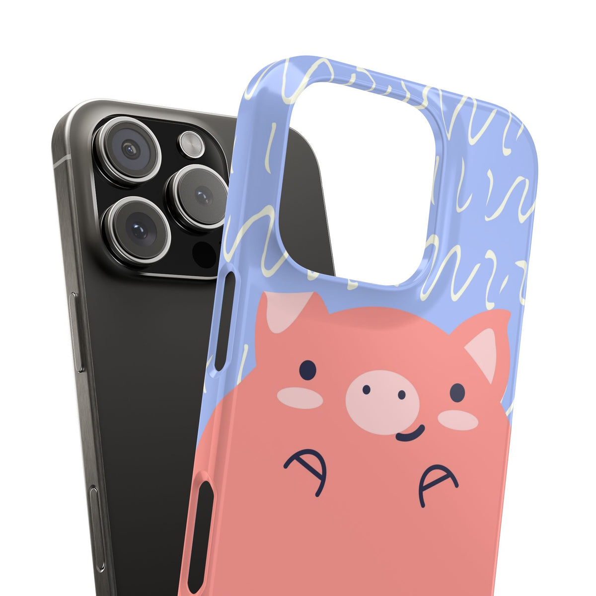 Cute kawaii mini pig - casetinger