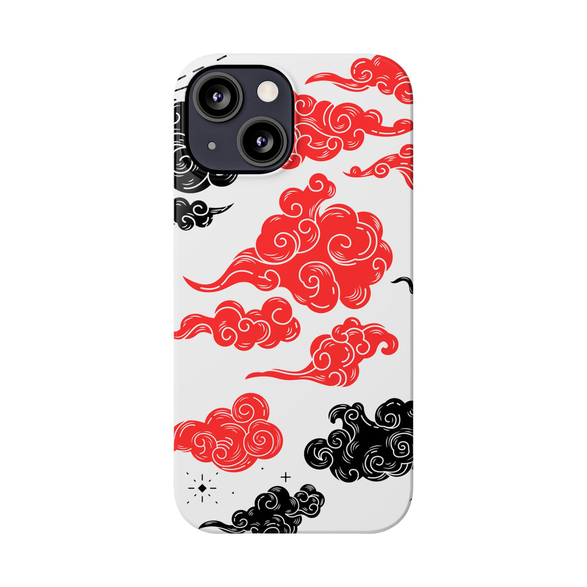 Red & Black Japanese Otaku Cloud - casetinger