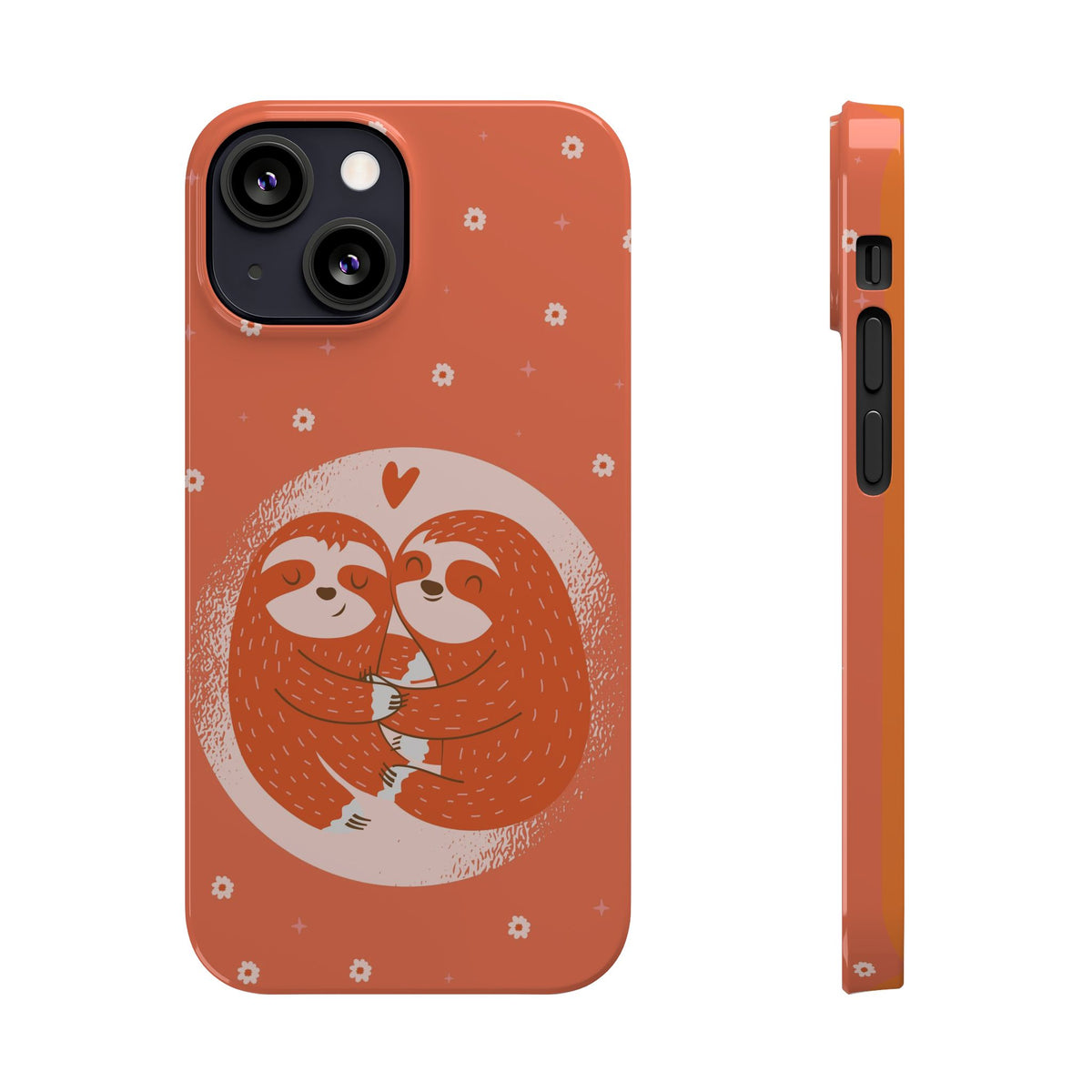 In love pair of sloths - casetinger