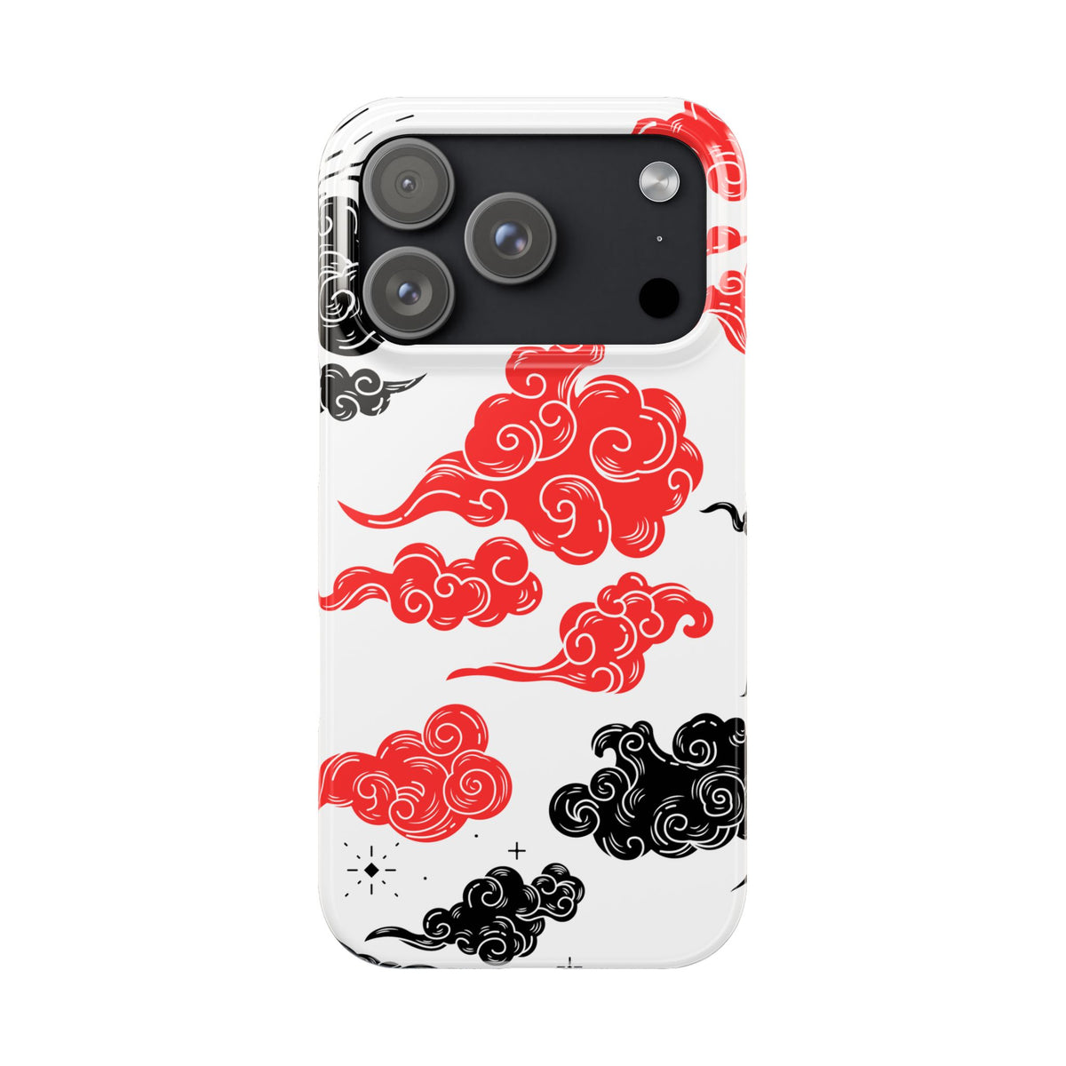 Red & Black Japanese Otaku Cloud - casetinger