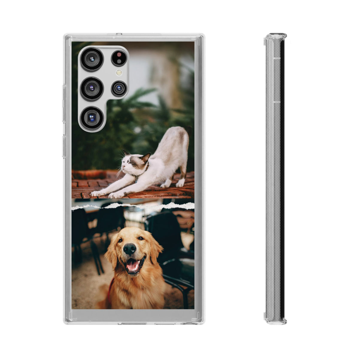Personalized pet gallery case - 2 photos - casetinger