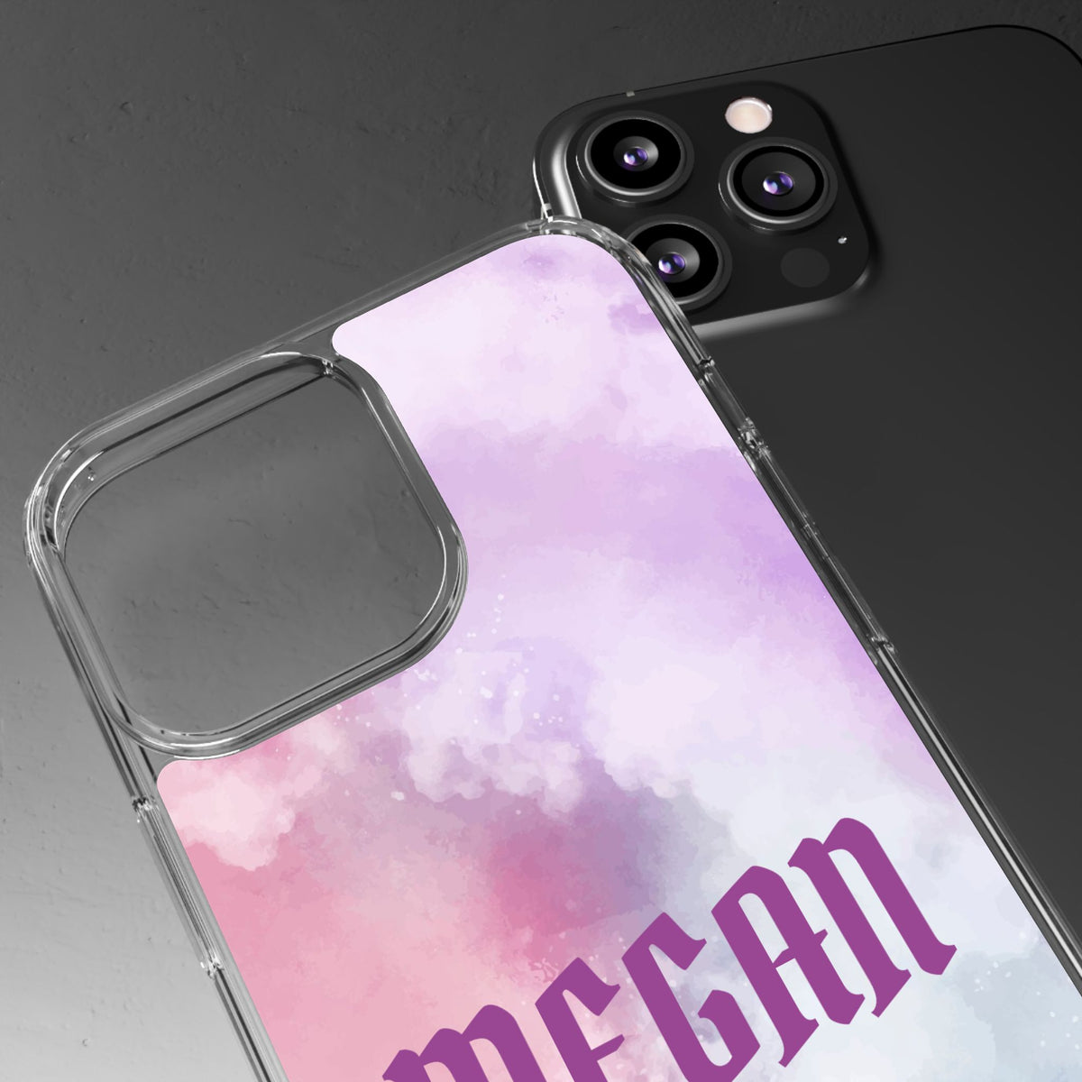 Pink sky name custom - casetinger