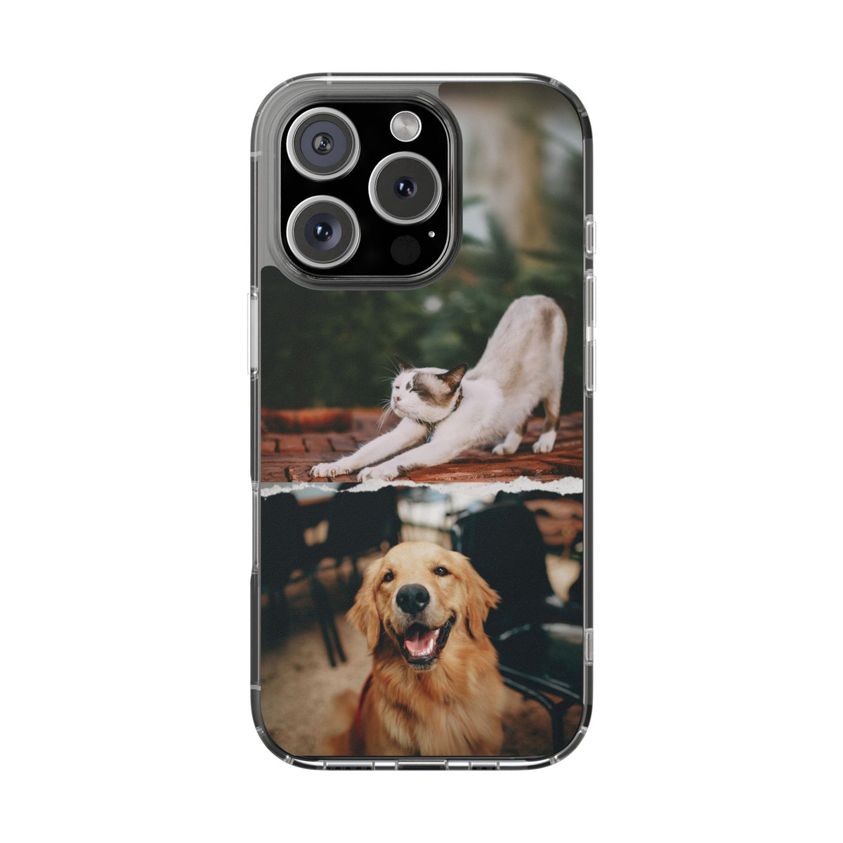 Personalized pet gallery case - 2 photos - casetinger