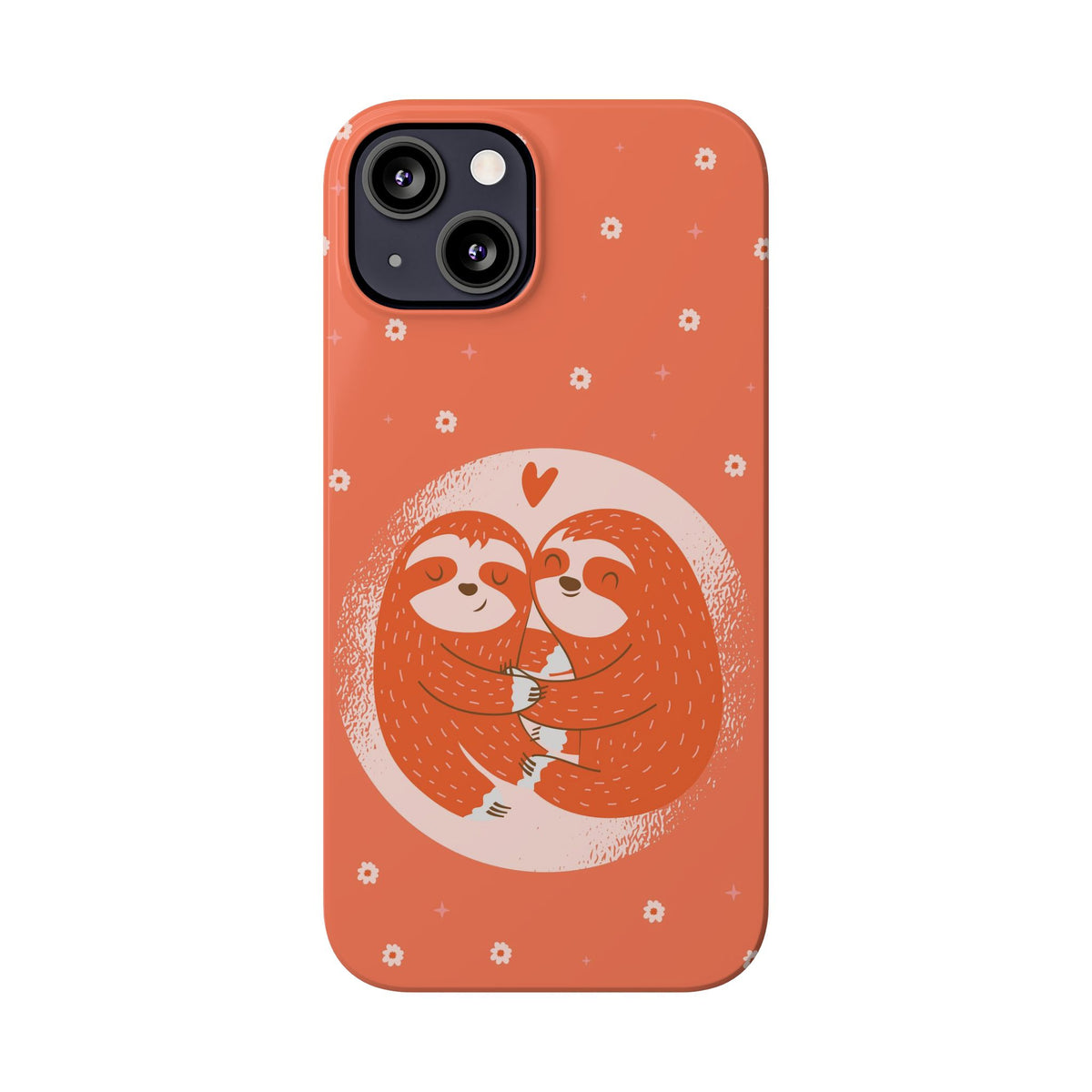 In love pair of sloths - casetinger