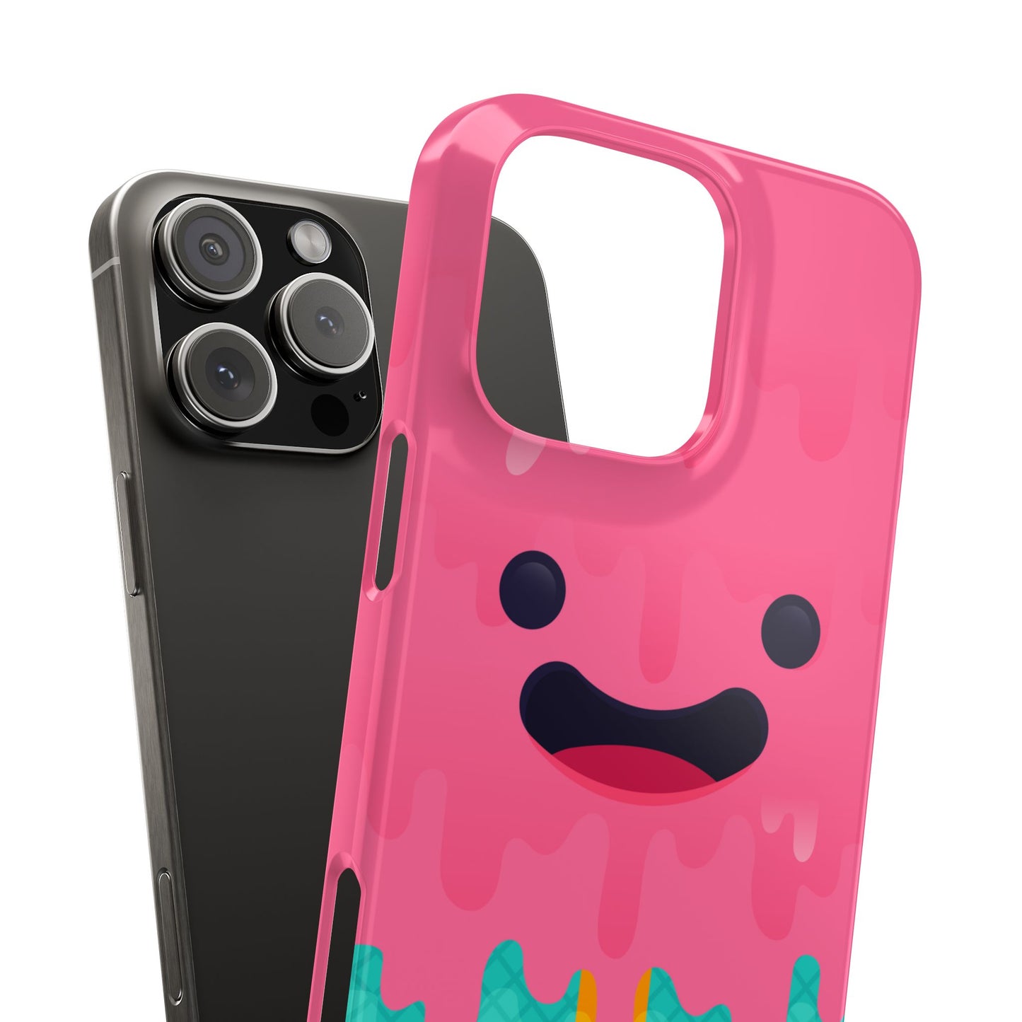 Funny Ice Cream Popsicle Cartoon