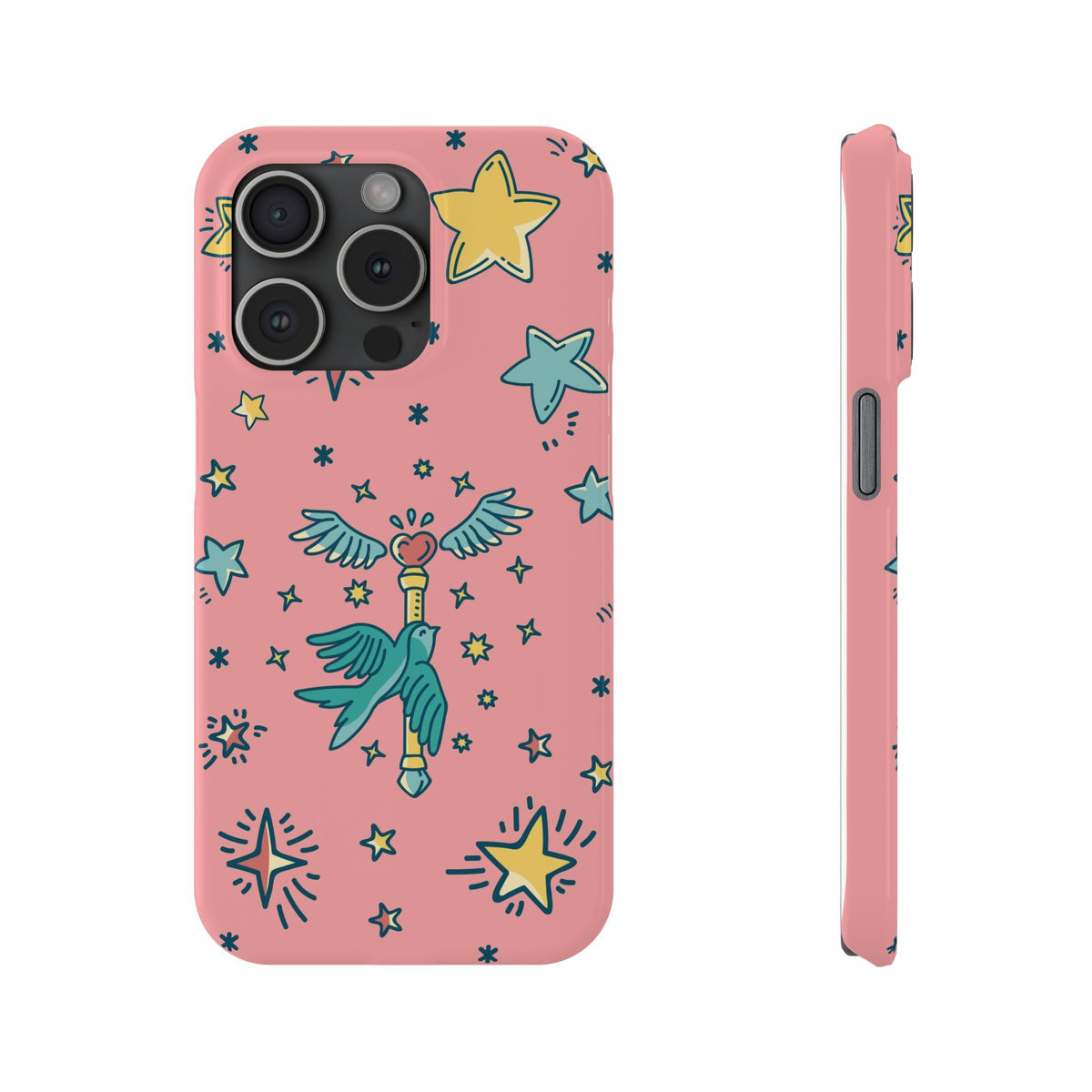 Pink Color Stroke Case: Fantasy Magic - casetinger