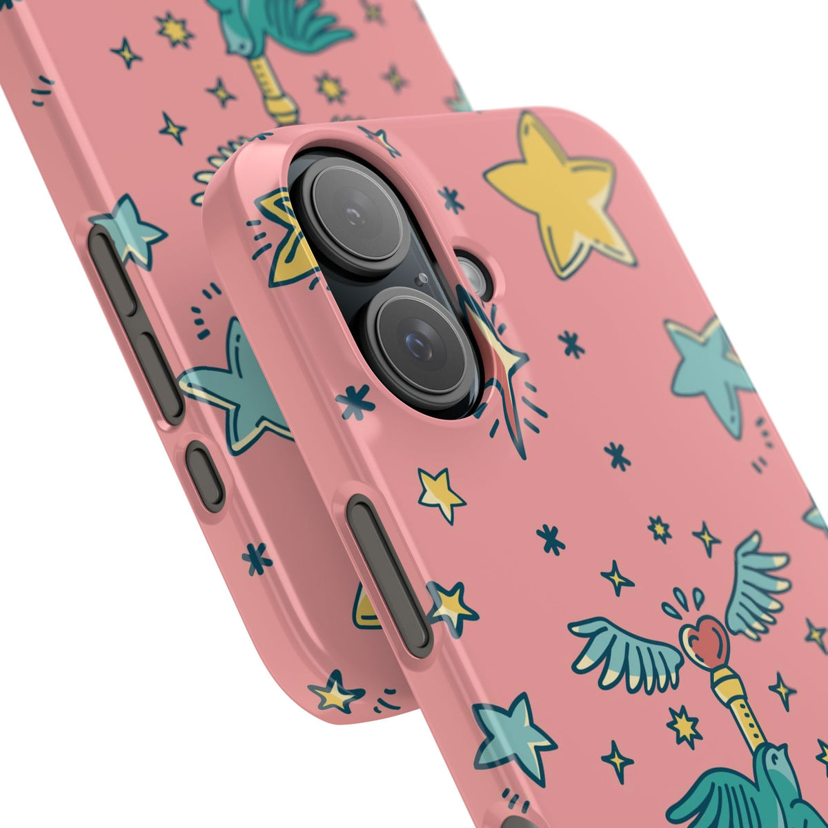 Pink Color Stroke Case: Fantasy Magic - casetinger