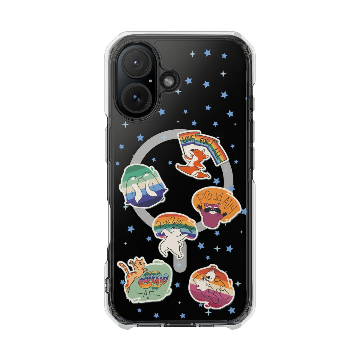 Pride celebration animal design - Magnetic - casetinger