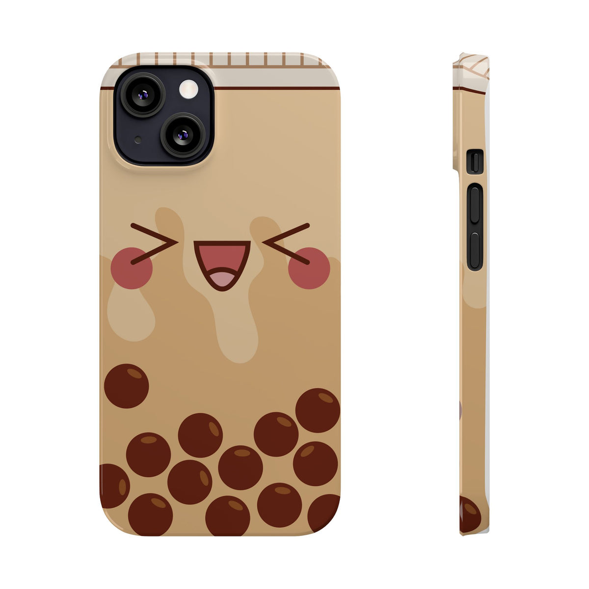 Chocolate Bubble tea phone - casetinger