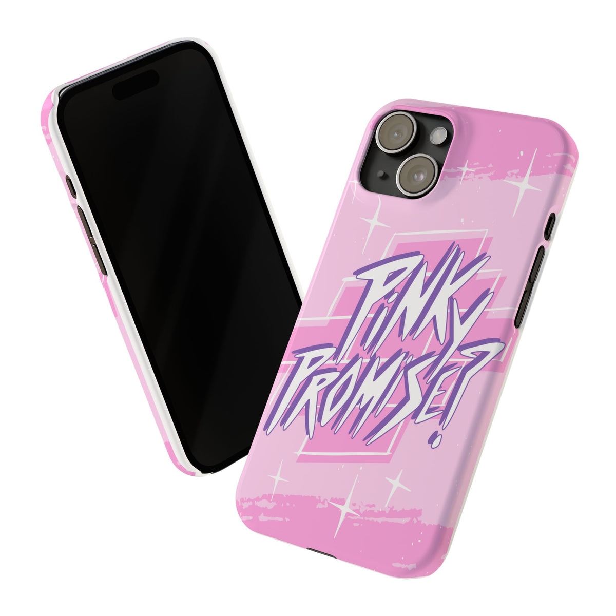 "Pink Promise" Design and Stars - casetinger