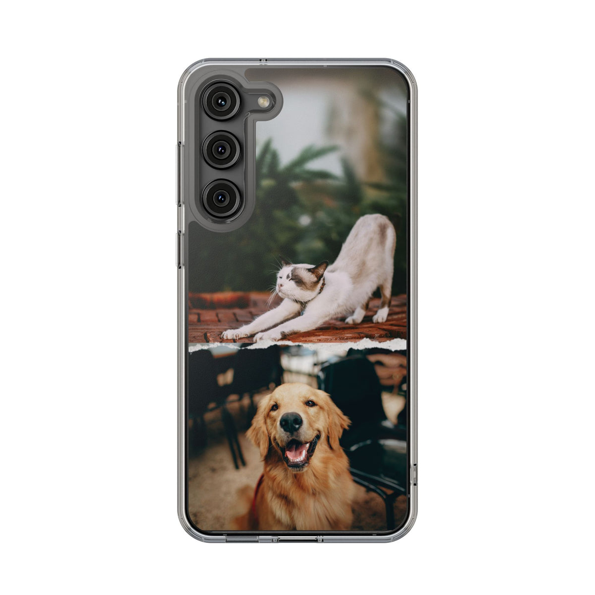 Personalized pet gallery case - 2 photos - casetinger