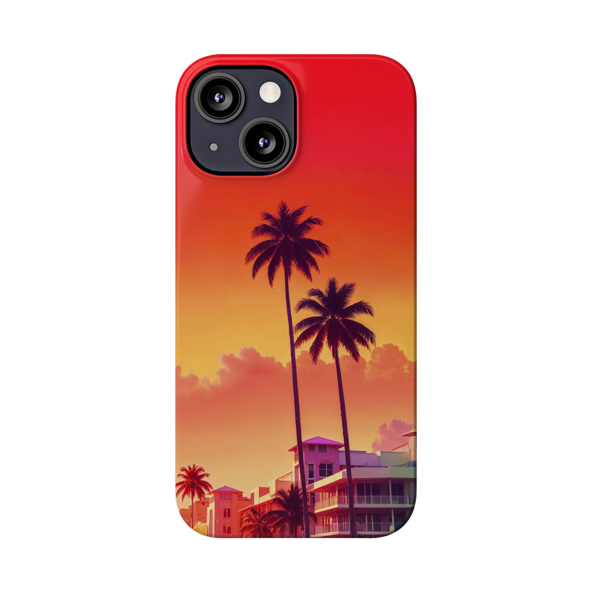 Miami sunset Vibes Palm - casetinger