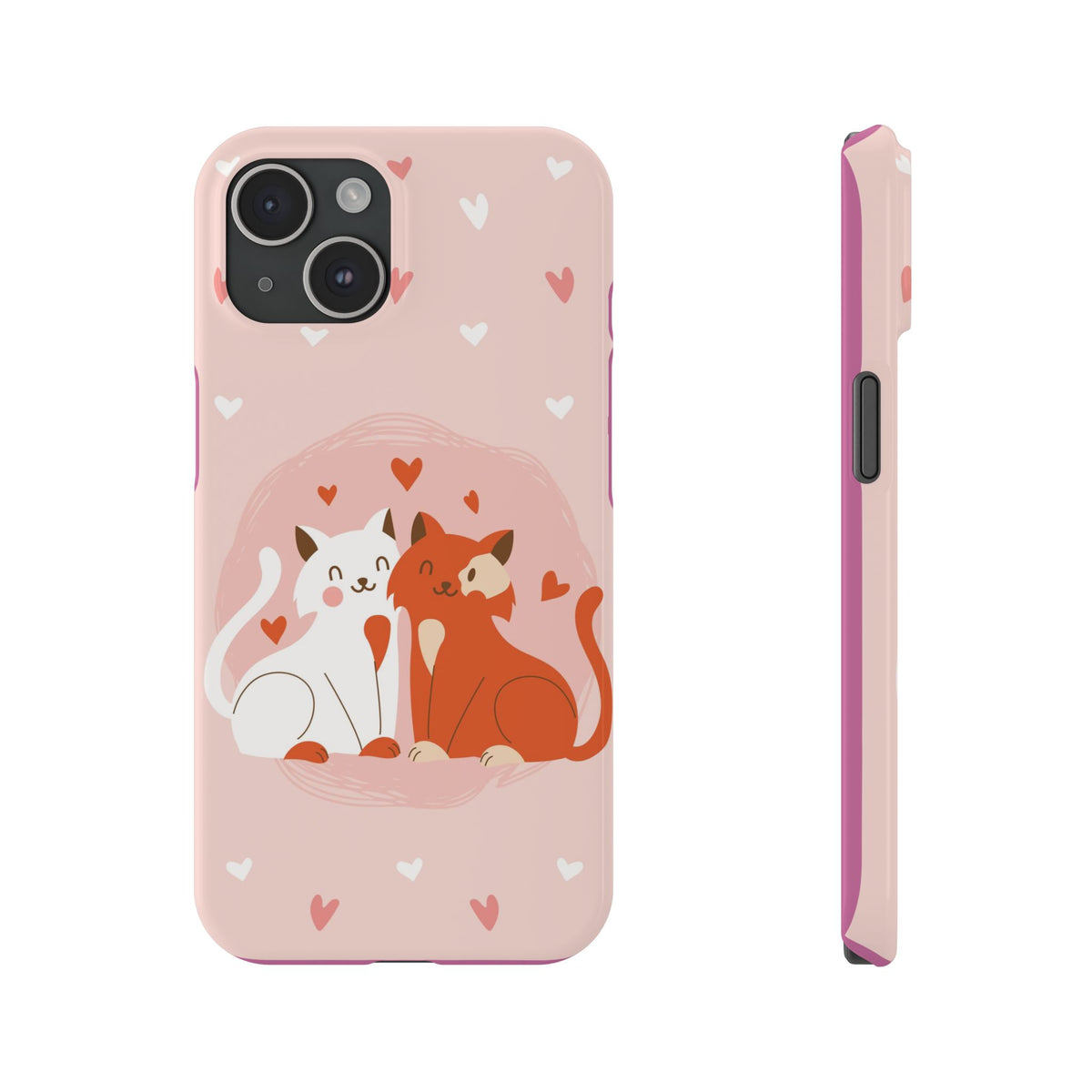 Pair of foxes in love - casetinger