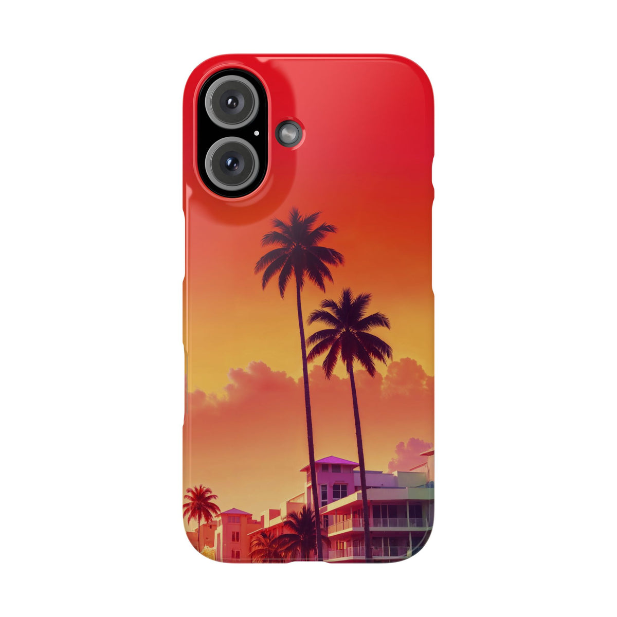 Miami sunset Vibes Palm - casetinger