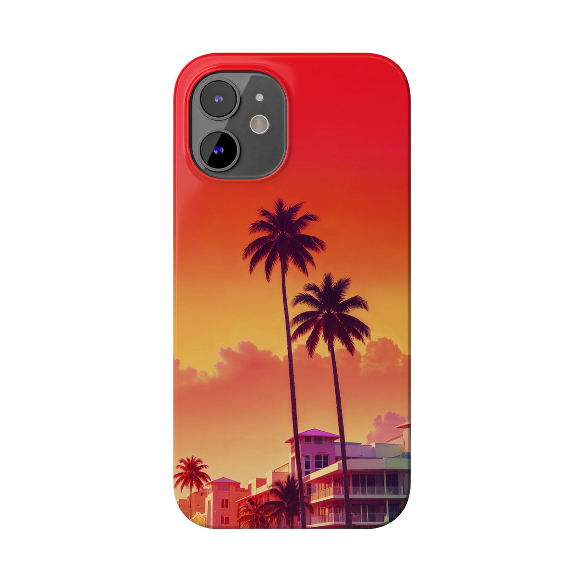 Miami sunset Vibes Palm - casetinger