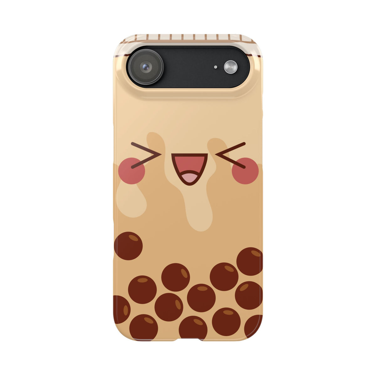 Chocolate Bubble tea phone - casetinger