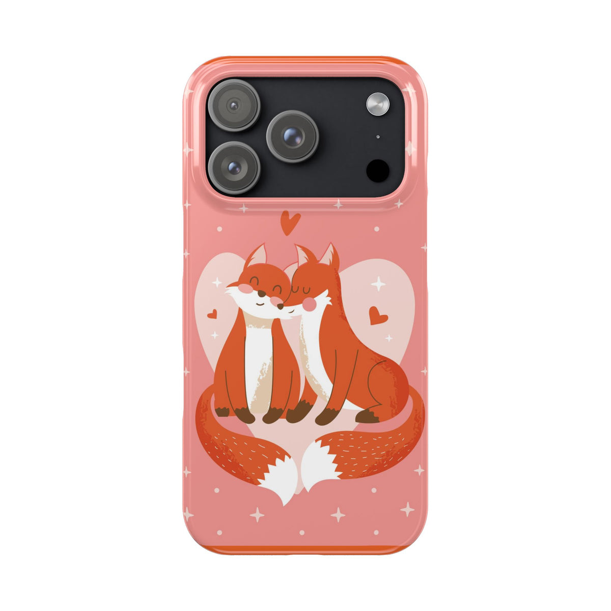 Valentine's Day: Pair of foxes in love - casetinger