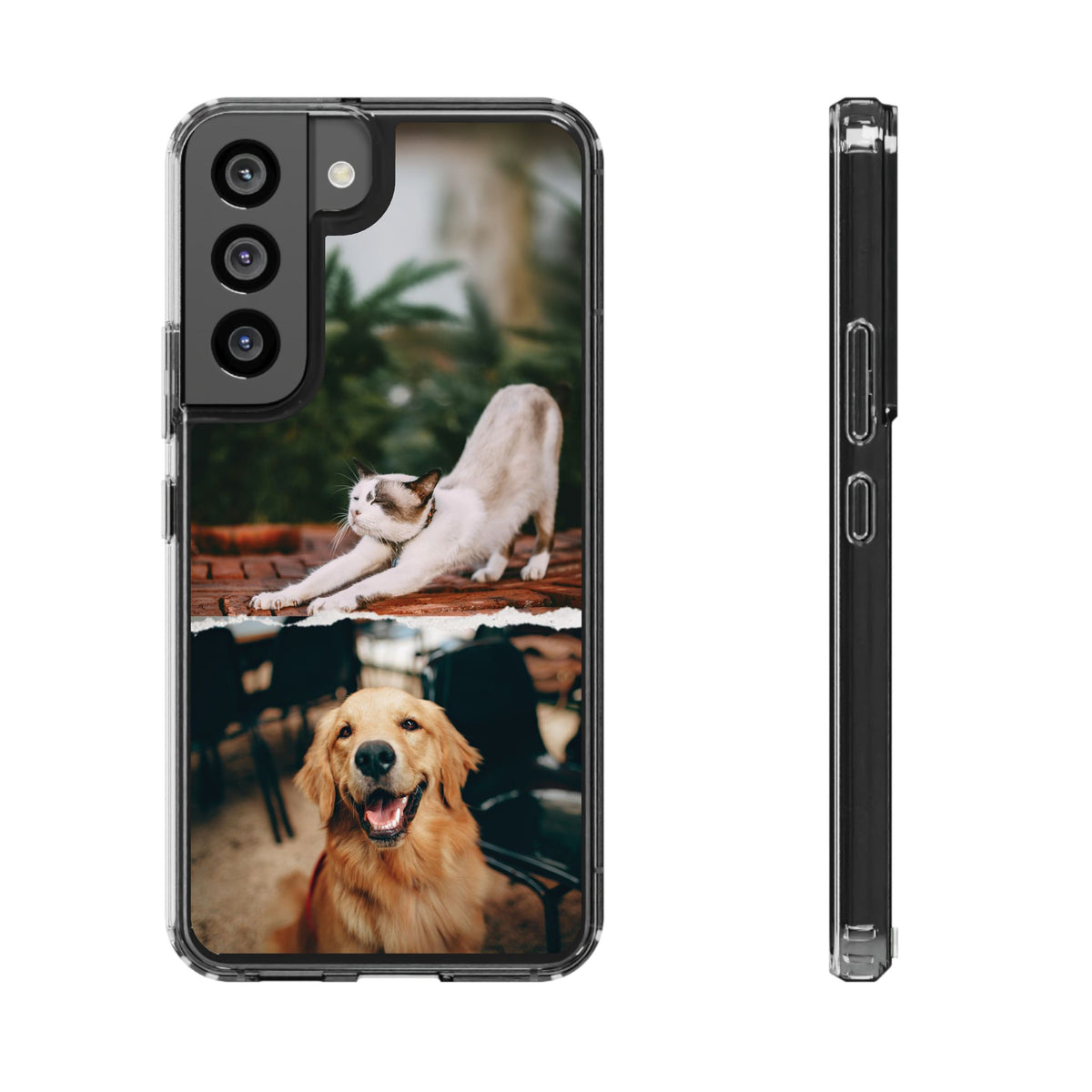 Personalized pet gallery case - 2 photos - casetinger