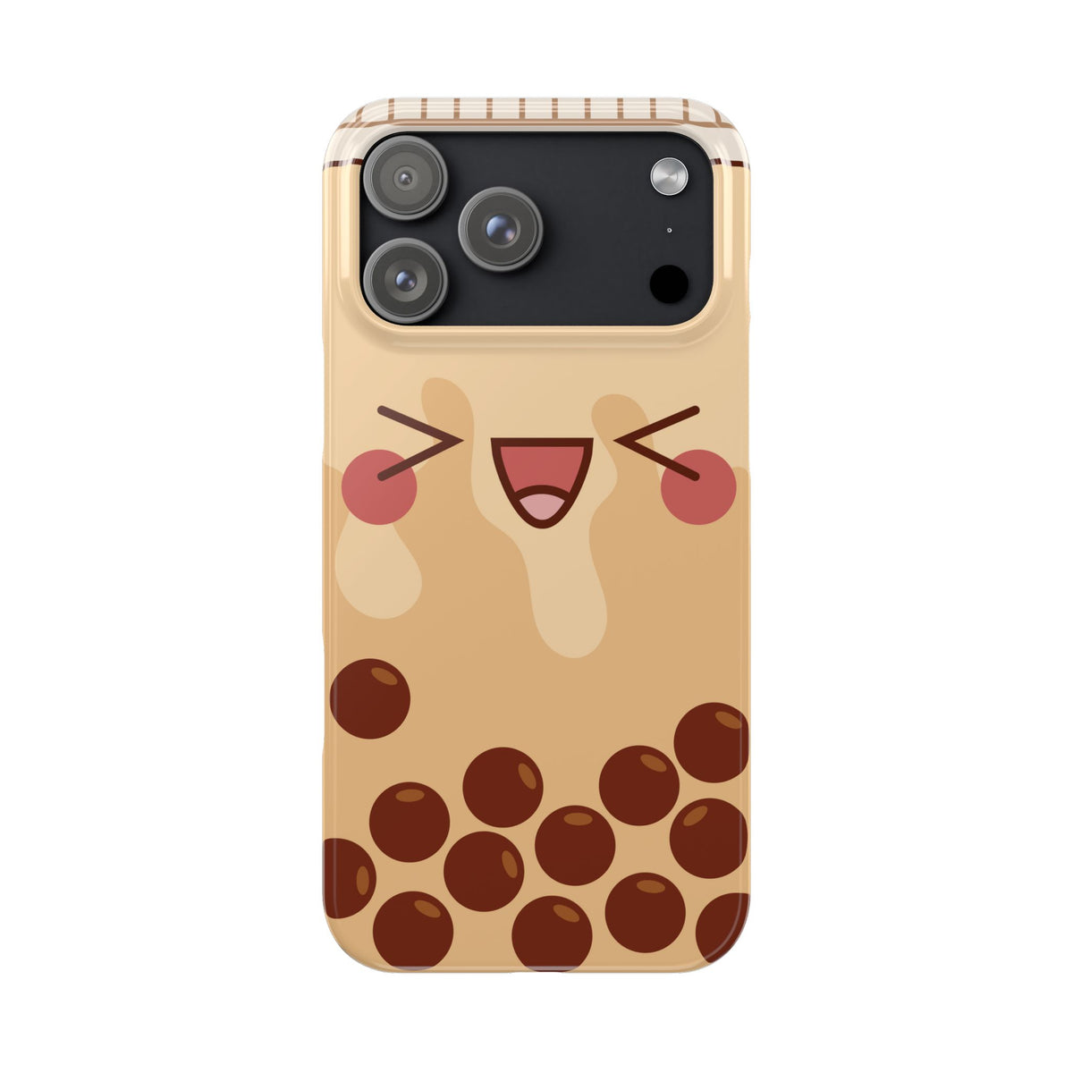 Chocolate Bubble tea phone - casetinger