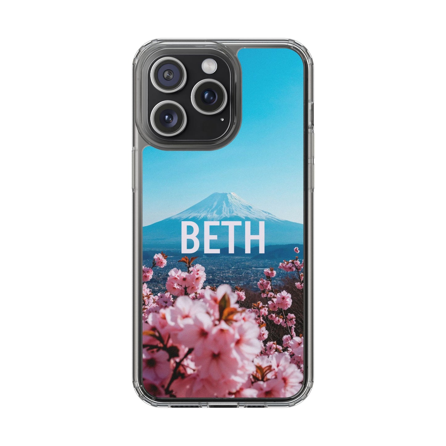 Fujiyama sakura flowers - Custom name