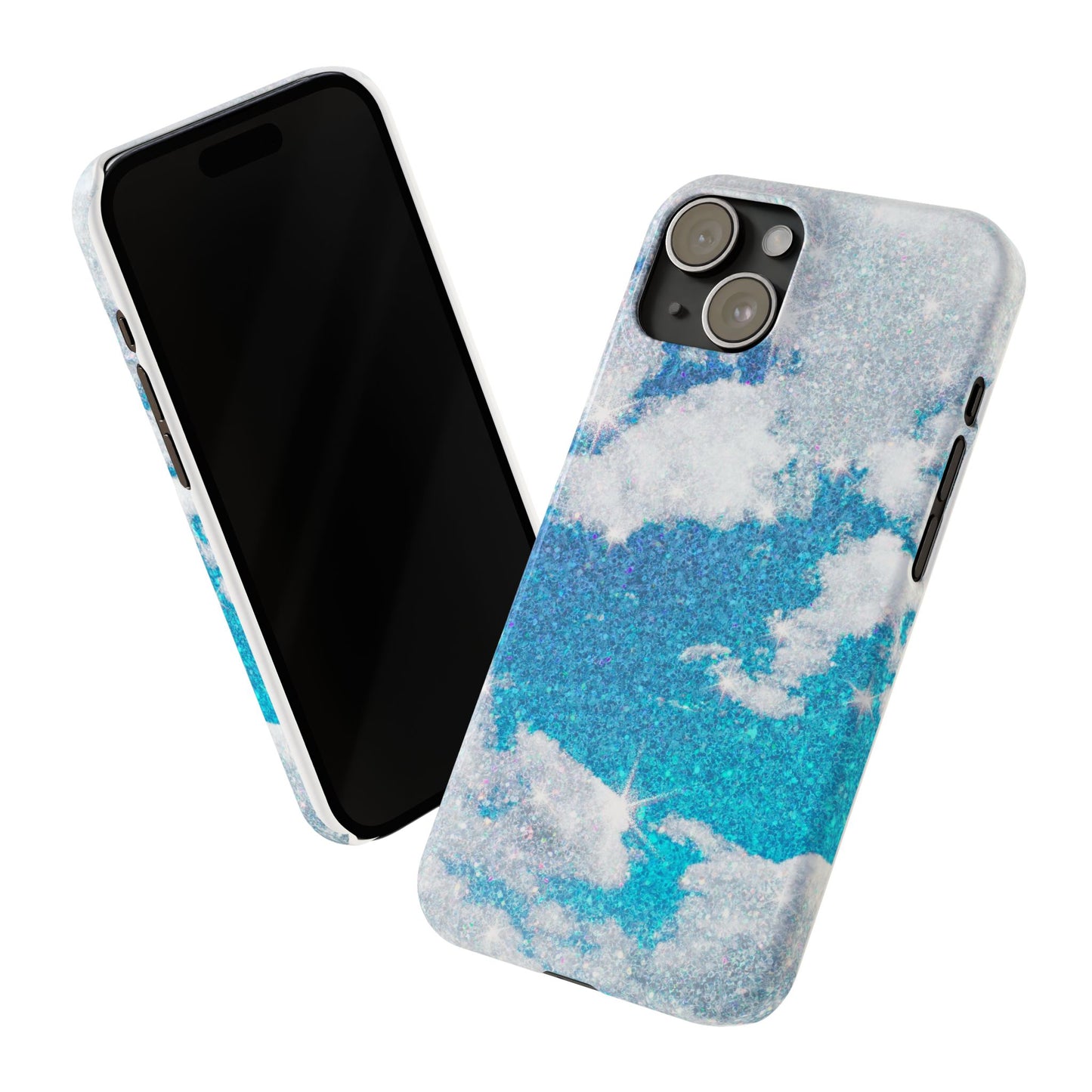 Blue Sparkling Sky Phone Case