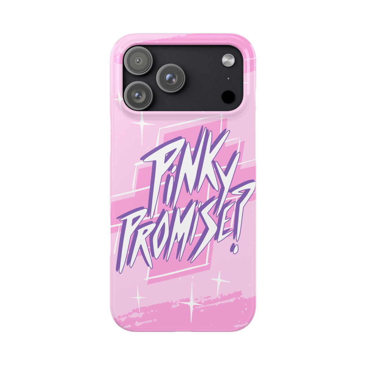 "Pink Promise" Design and Stars - casetinger